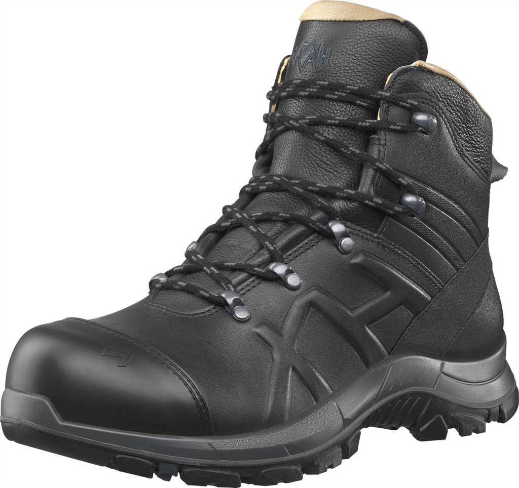 Chaussures De Sécurité HAIX Black Eagle Safety 50 Mid - Classe S3 - Imperméables Gore-Tex - Embotage Synthétique