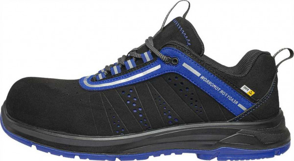 Bennon ESD Sicherheits-Halbschuh S1PS, Tron ESD NM blue Low, Weite extrabreit