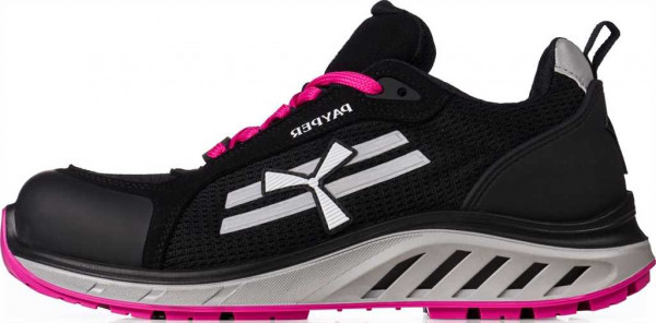 Payper ESD Damen Sicherheits-Halbschuh S1PS, X-Mercury S00760-P152-S0409, black nebula
