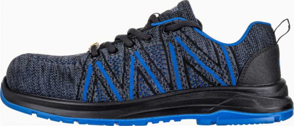 Bennon ESD Sicherheits-Halbschuh S1, Knitter ESD 4Wide Blue Low, Weite 11